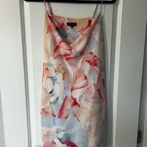 1. State Pink and Blue Slip Mini Dress